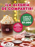 Dunkin Donuts Navidad