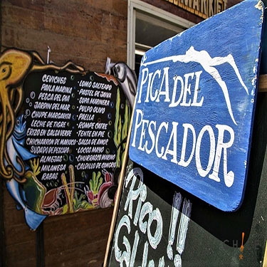 LA PICADA DEL PESCADOR , MAR Y ABUNDANCIA EN IQUIQUE