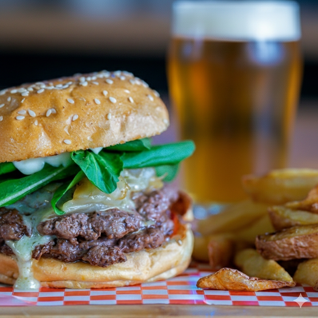 FUENTE ON TAP VITACURA: EL PARAÍSO DE LAS CERVEZAS ARTESANALES Y HAMBURGUESAS SMASH